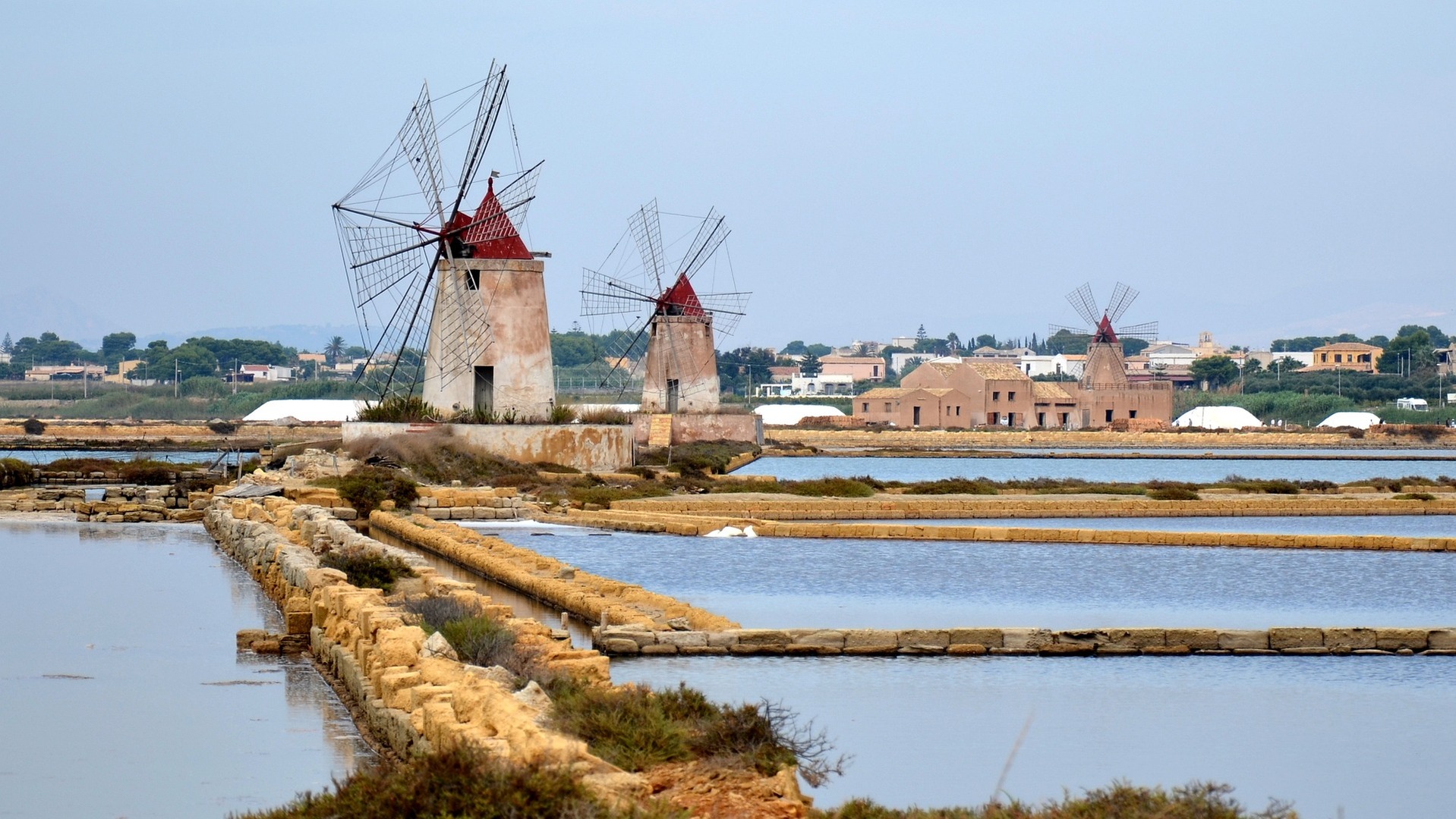 Marsala Besuch Salinen