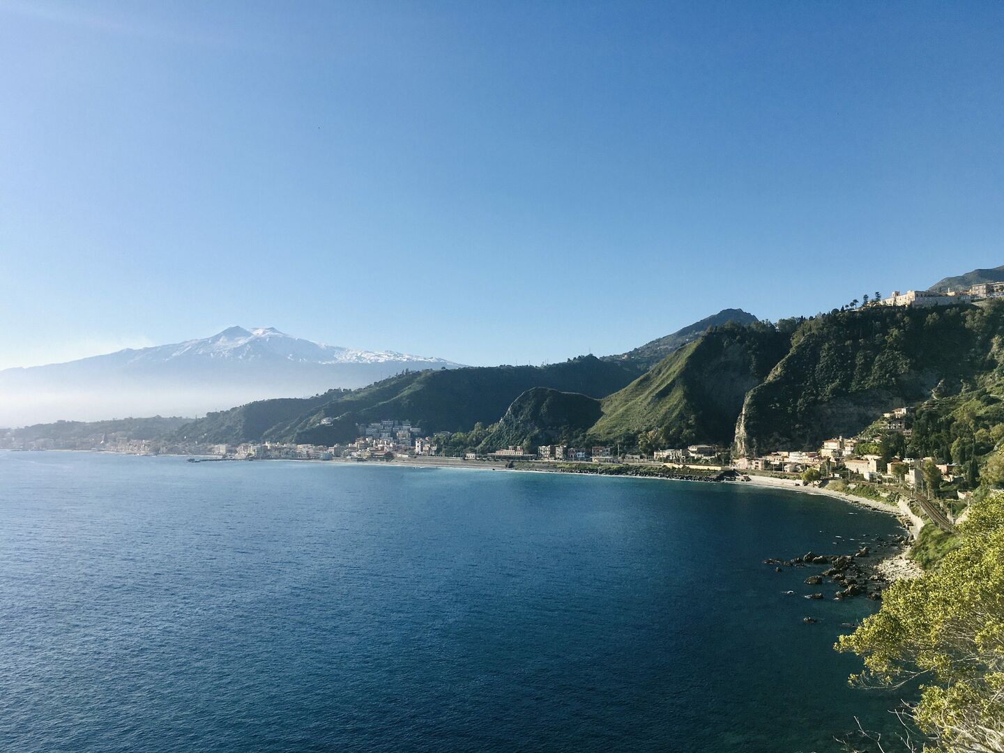 Private Bootstrip im Sonnenuntergang Taormina