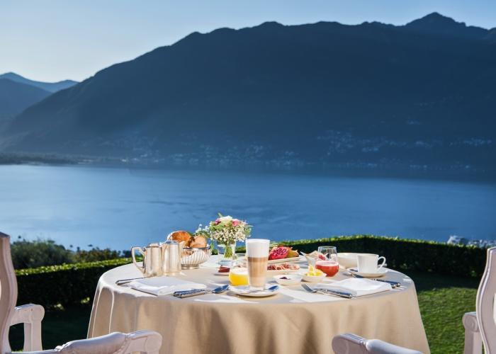 Lago maggiore Hotel mit Pool