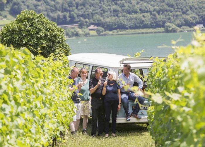 WEINTOUR IN SÜDTIROL MIT DEM OLDTIMER VW BULLI