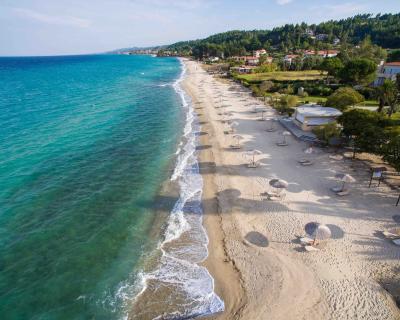 Meer und griechische Gastfreundschaft! Luxus-Urlaub an der Küste von Chalkidiki.