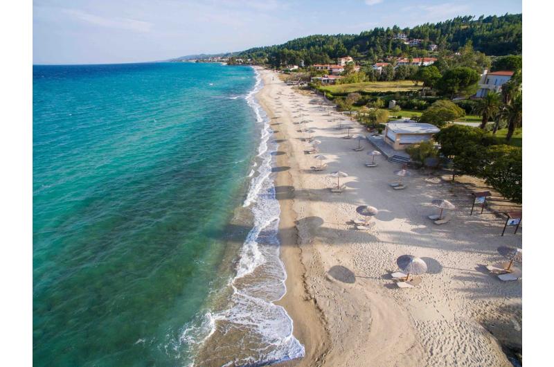 Meer und griechische Gastfreundschaft! Luxus-Urlaub an der Küste von Chalkidiki.