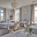 Gourmetrestaurant bei Narbonne. Mediterraneo Restaurant im Chateau Capitoul.